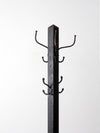 vintage black coat rack