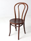 antique bentwood cafe chair