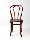 antique bentwood cafe chair