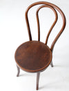 antique bentwood cafe chair