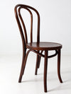 antique bentwood cafe chair