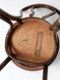 antique bentwood cafe chair
