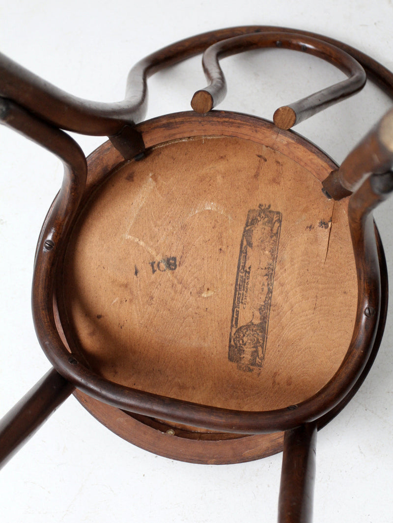 antique bentwood cafe chair