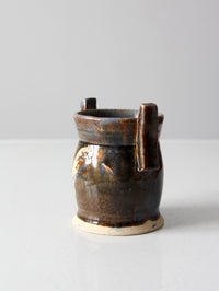 vintage studio pottery vase