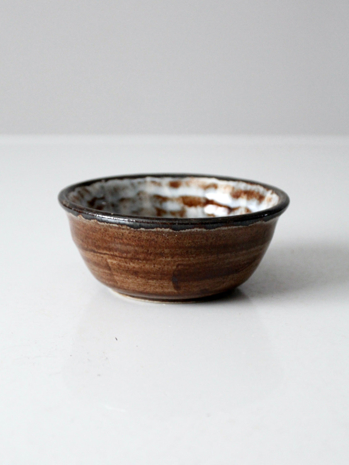 vintage handmade studio pottery bowl