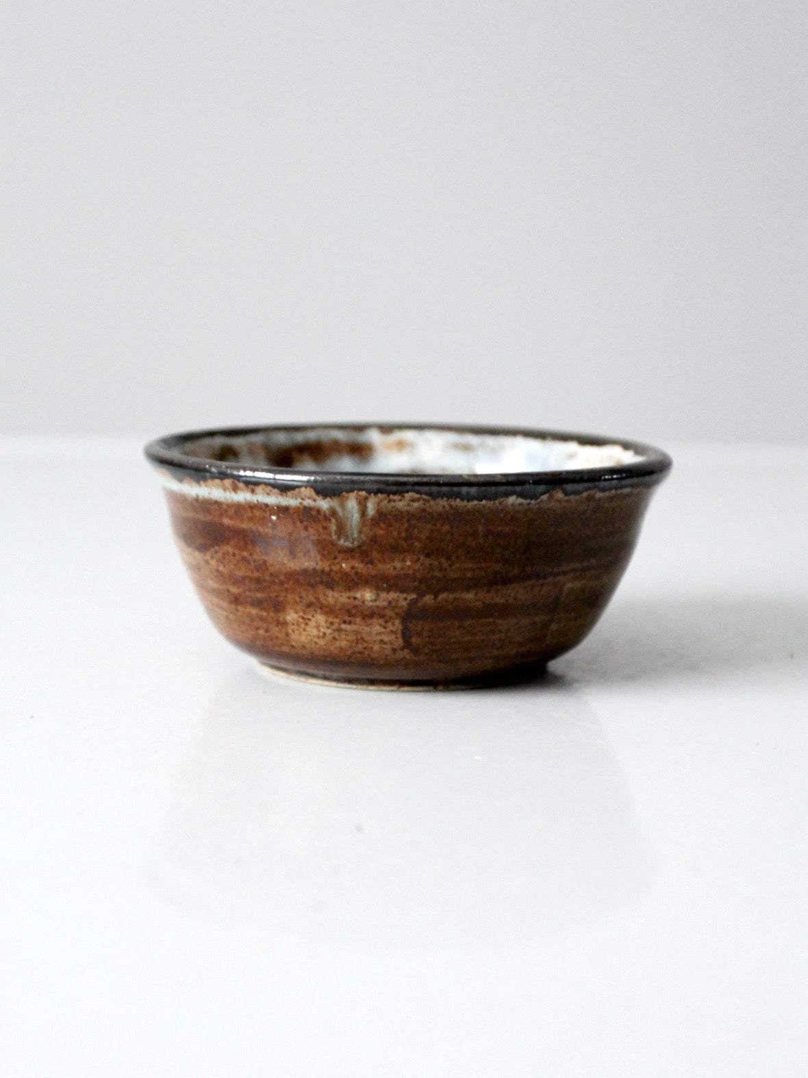 vintage handmade studio pottery bowl