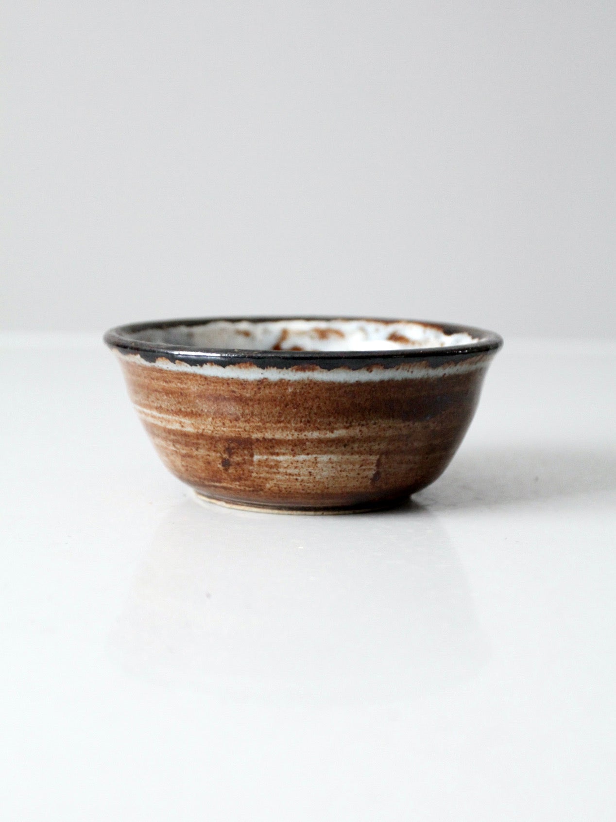 vintage handmade studio pottery bowl