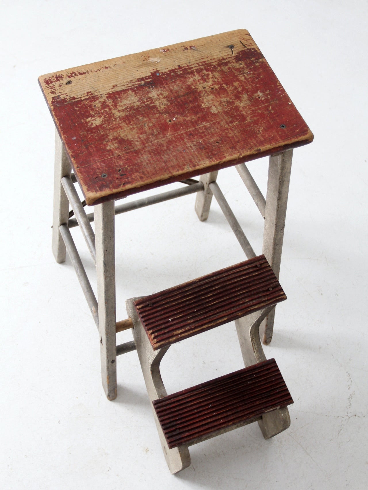 vintage fold out step stool – 86 Vintage