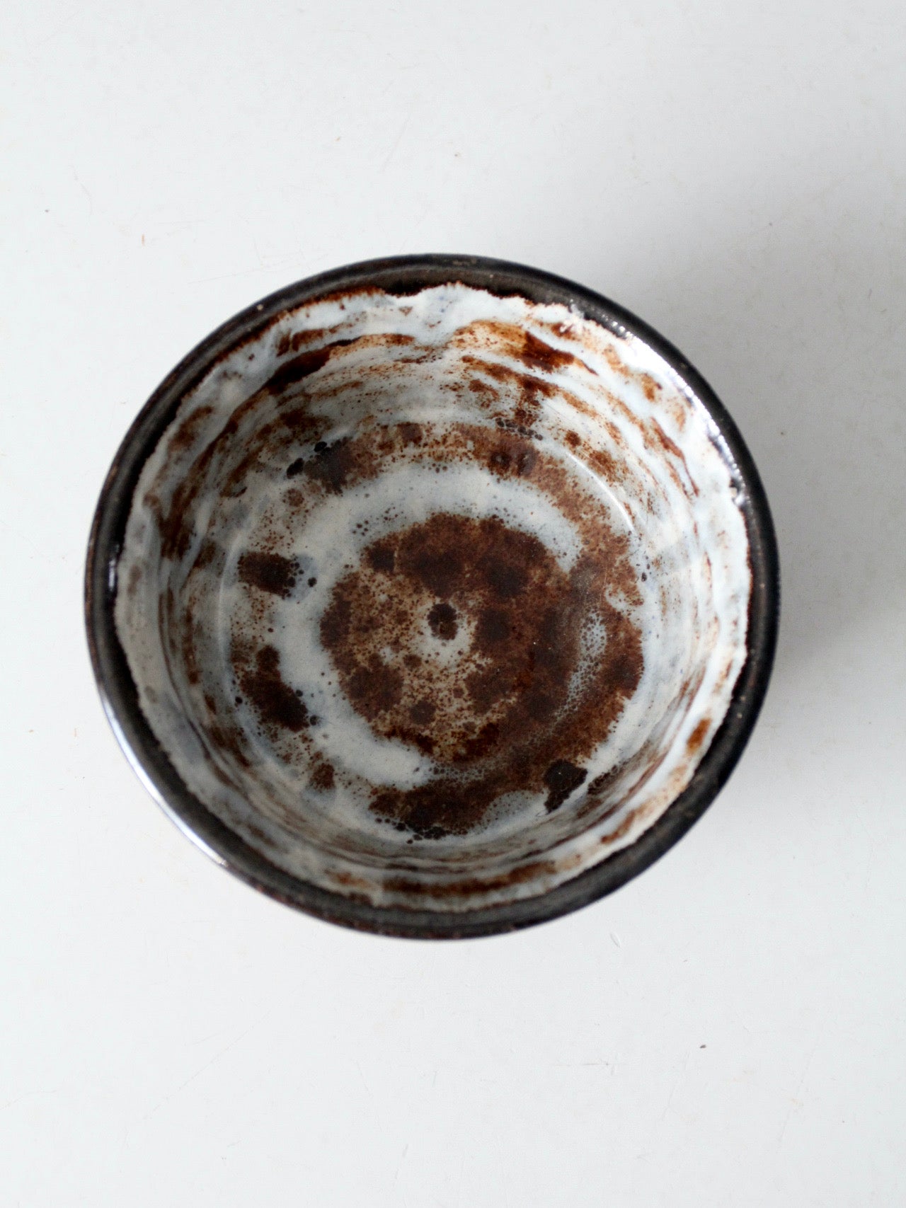 vintage handmade studio pottery bowl