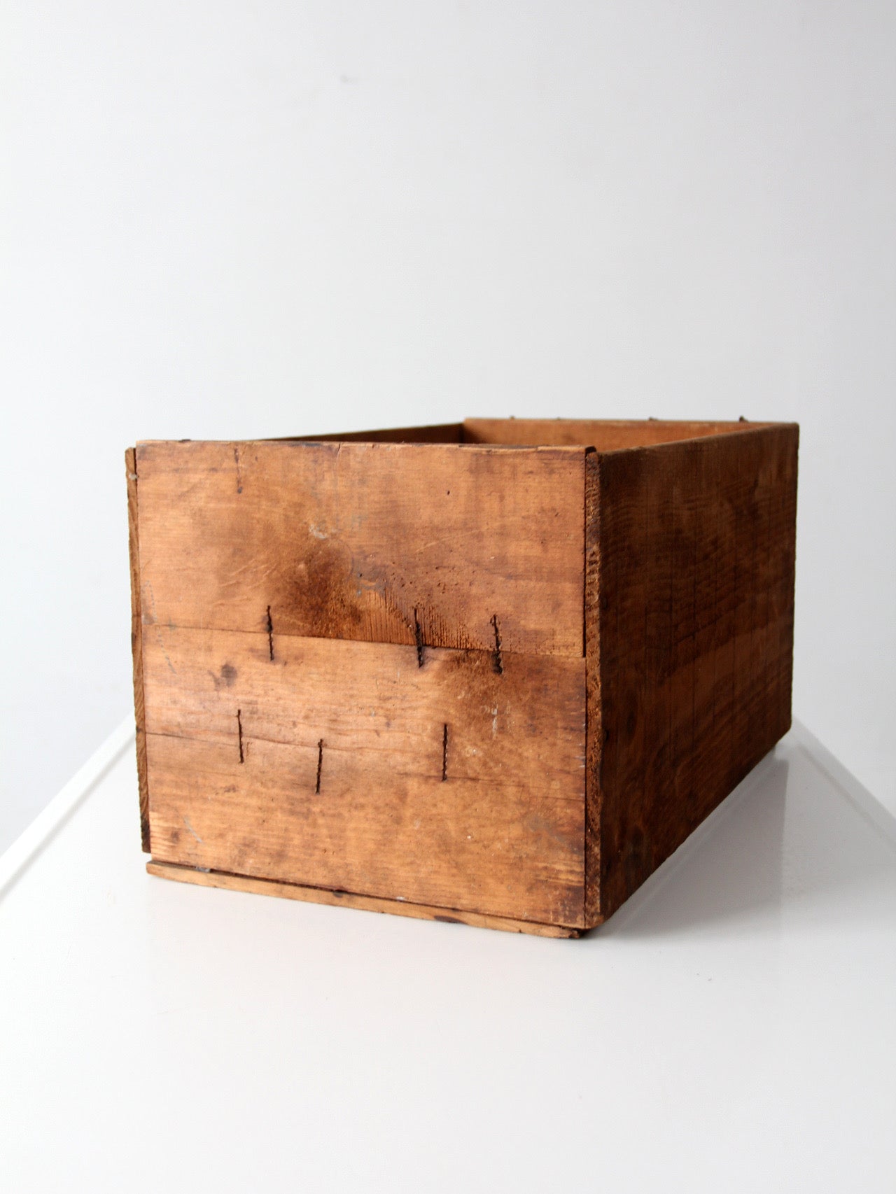 vintage North Country orchard crate