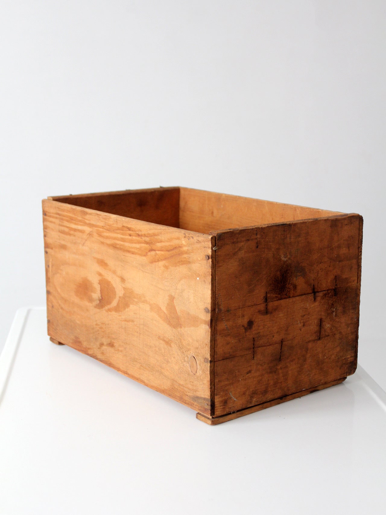 vintage North Country orchard crate