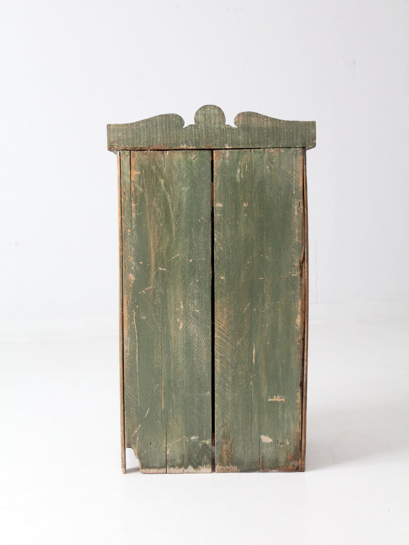 antique painted nightstand cabinet