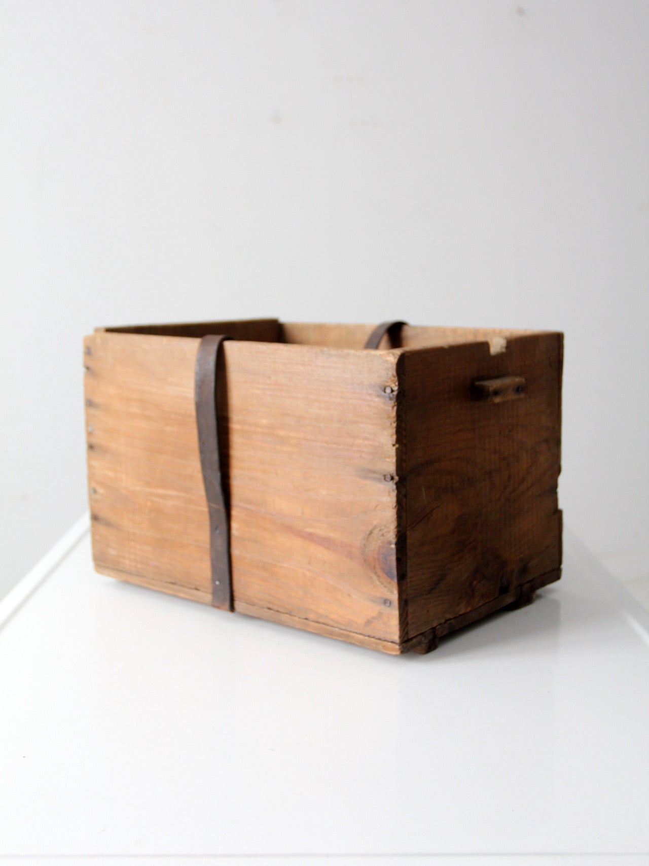 antique Philadelphia wood crate