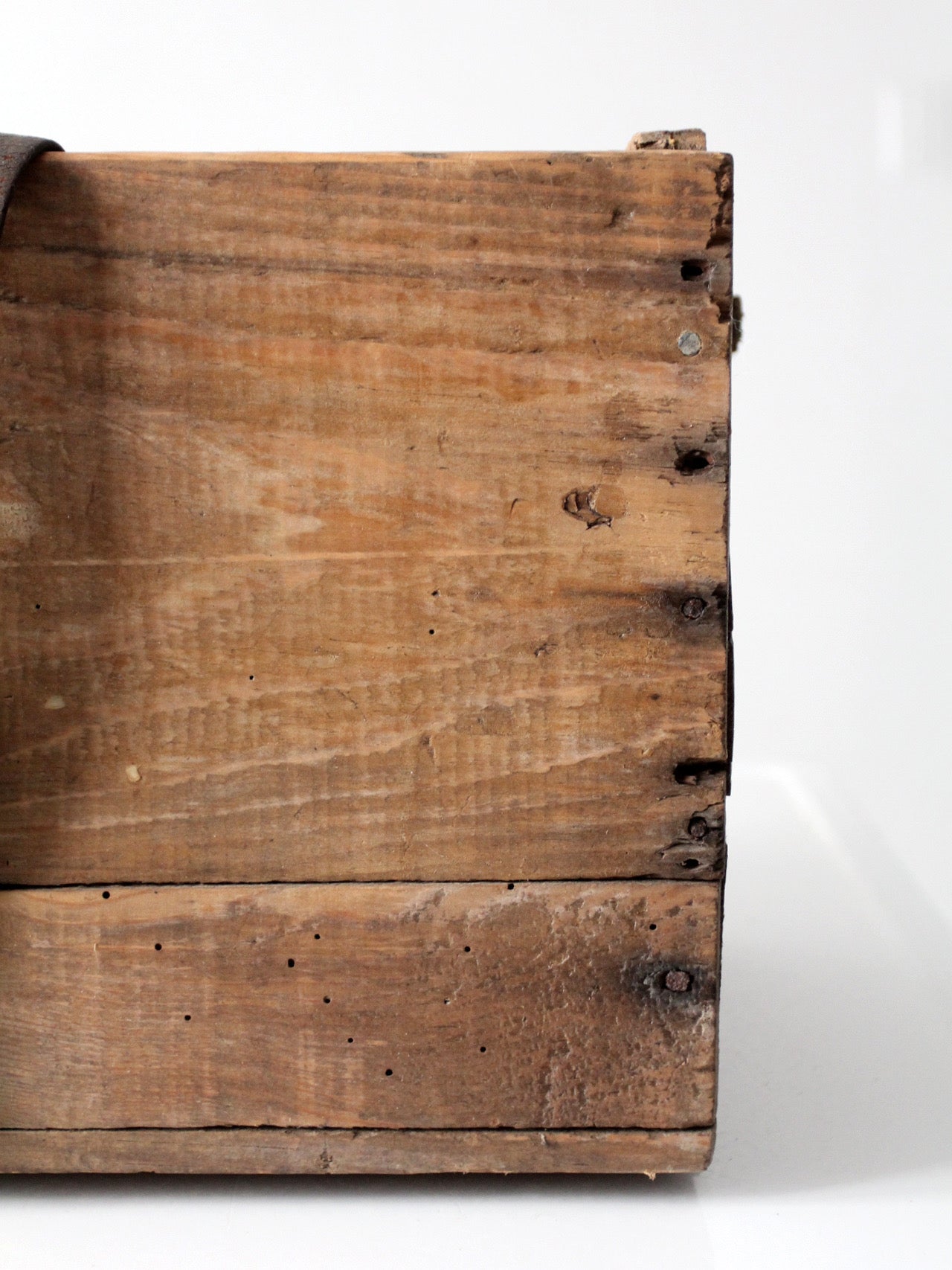 antique Philadelphia wood crate