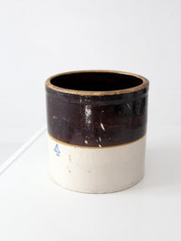 antique Western Stoneware 4 gallon crock
