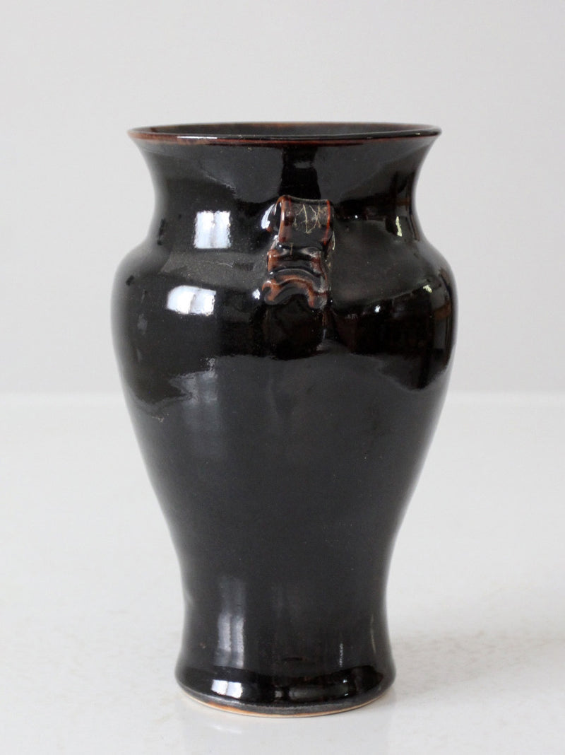 vintage studio pottery vase