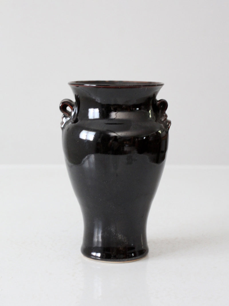 vintage studio pottery vase