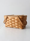 vintage Basketville picnic basket