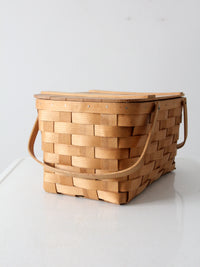 vintage Basketville picnic basket