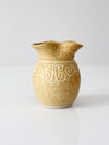 vintage studio pottery vase