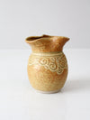 vintage studio pottery vase