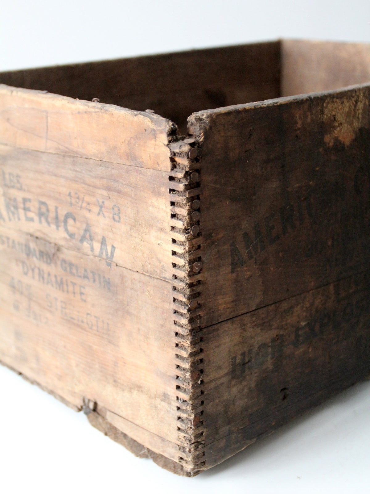 Dynamite Create antique American Cyanamid dynamite crate – 86 Vintage
