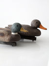 vintage Flambeau duck decoys pair