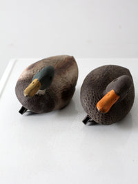 vintage Flambeau duck decoys pair