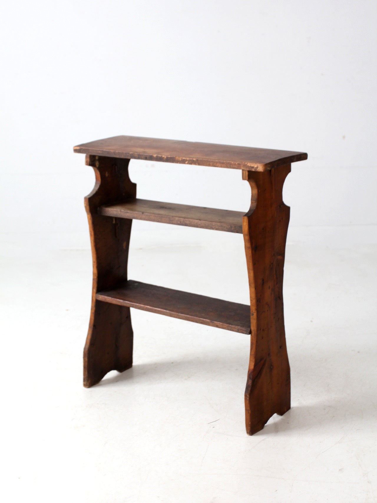 antique pine shelf