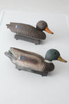 vintage Flambeau duck decoys pair