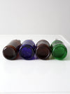 vintage swing-top bottles set of 4