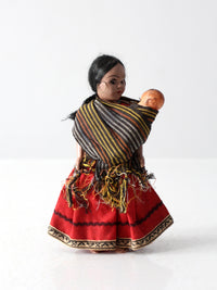 vintage Mexican costume doll