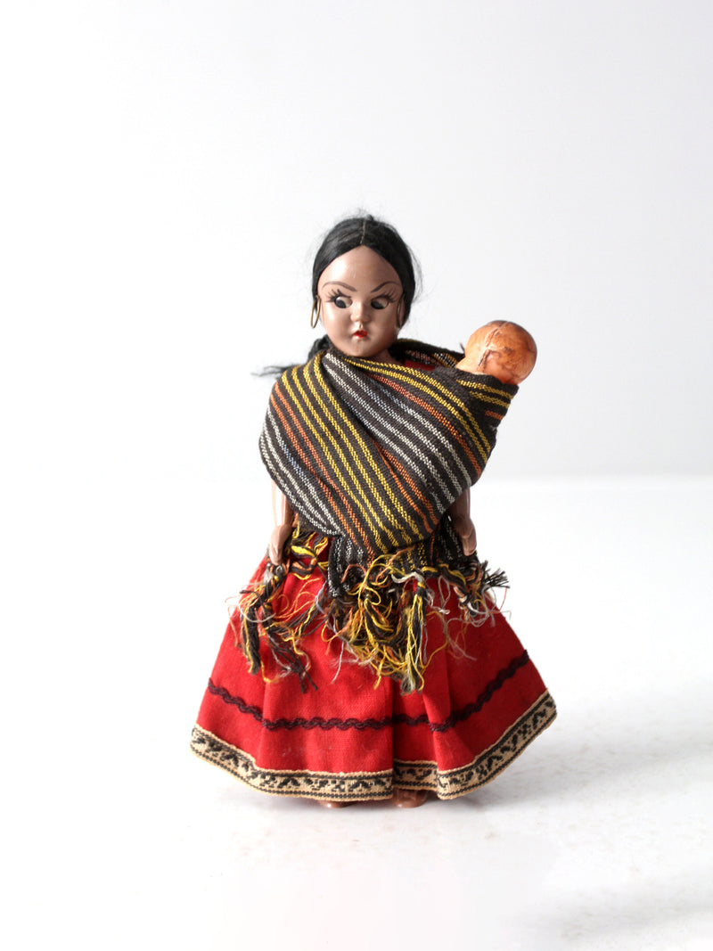vintage Mexican costume doll