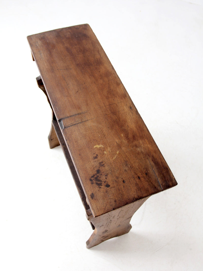 antique pine shelf