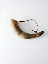 antique horn moose call
