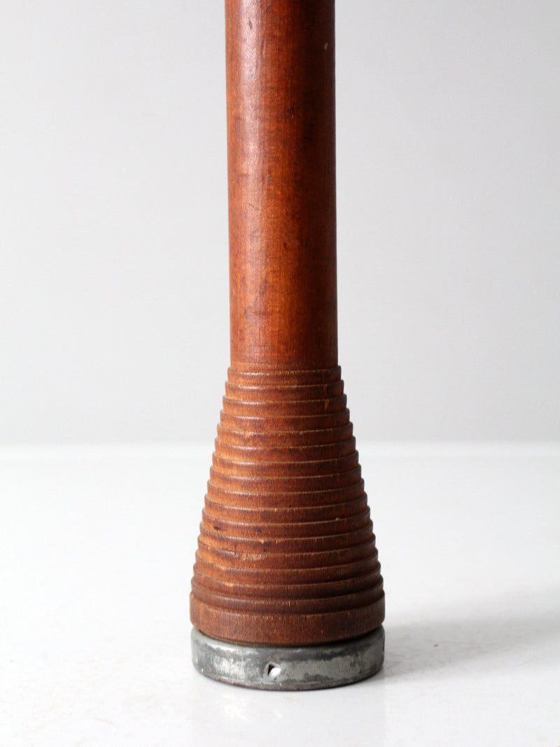 vintage wooden textile spool