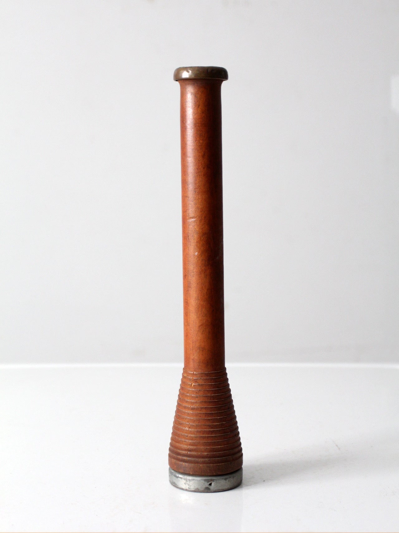 vintage wooden textile spool