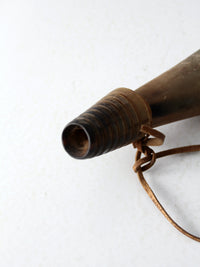 antique horn moose call