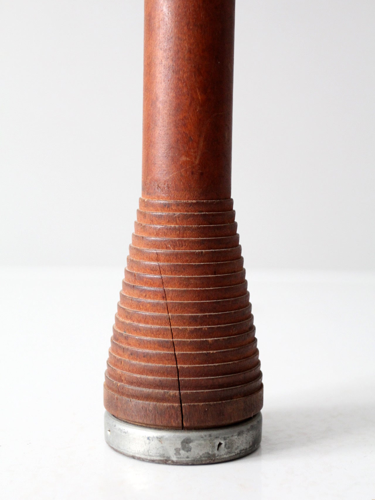 vintage wooden textile spool