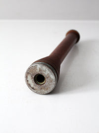 vintage wooden textile spool