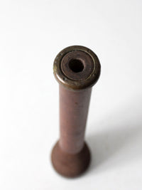vintage wooden textile spool