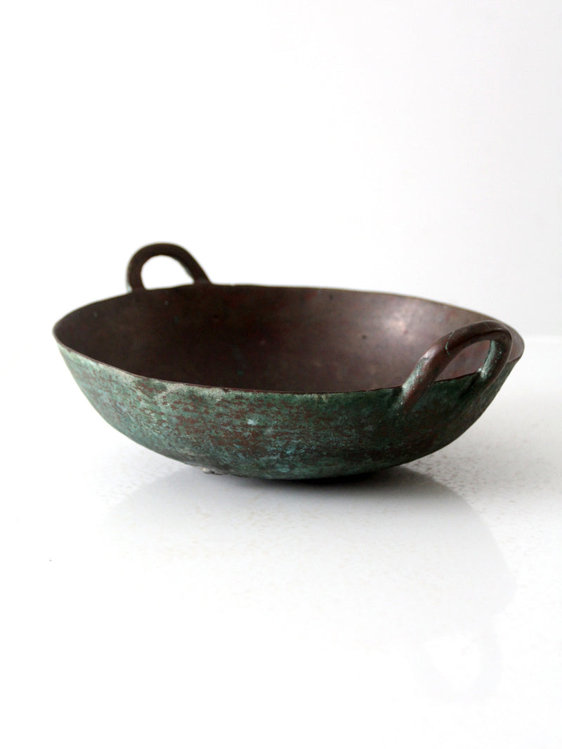 antique copper pot