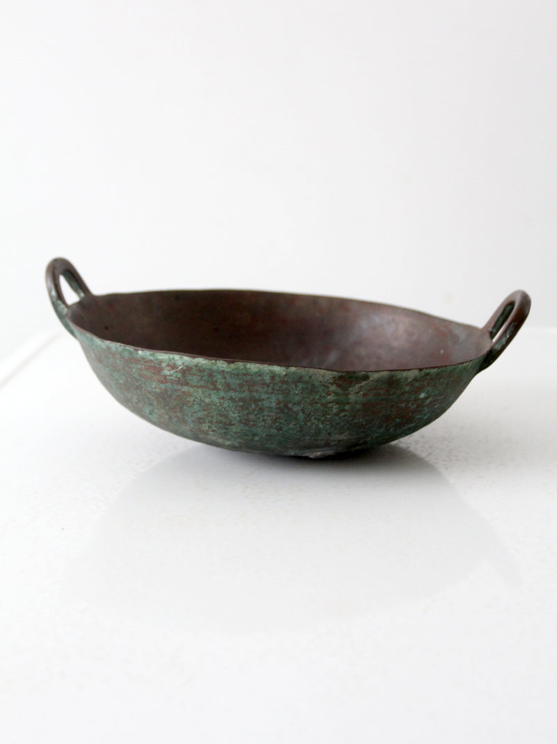 antique copper pot
