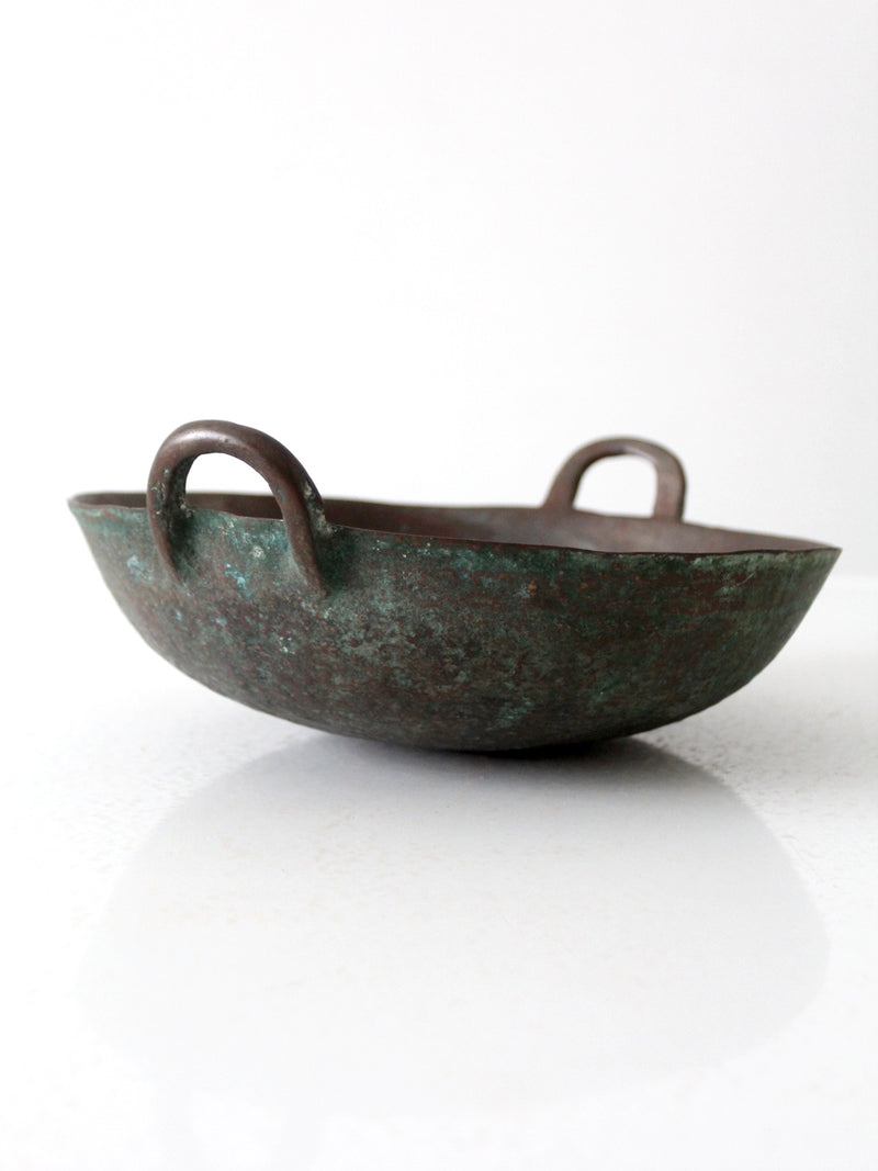 antique copper pot