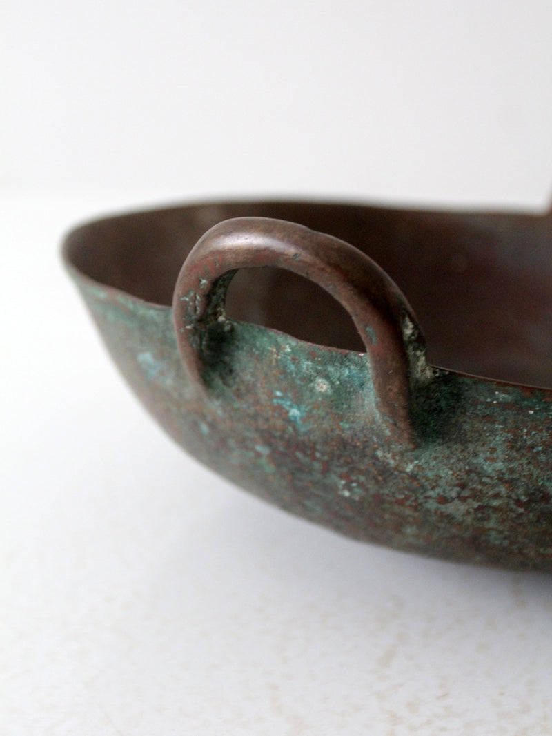 antique copper pot