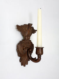pair of vintage Federal Revival eagle wall candle sconces