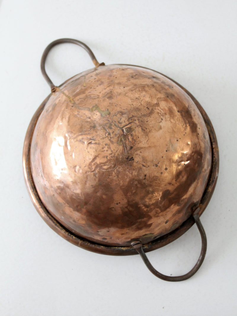 antique copper chocolate pot