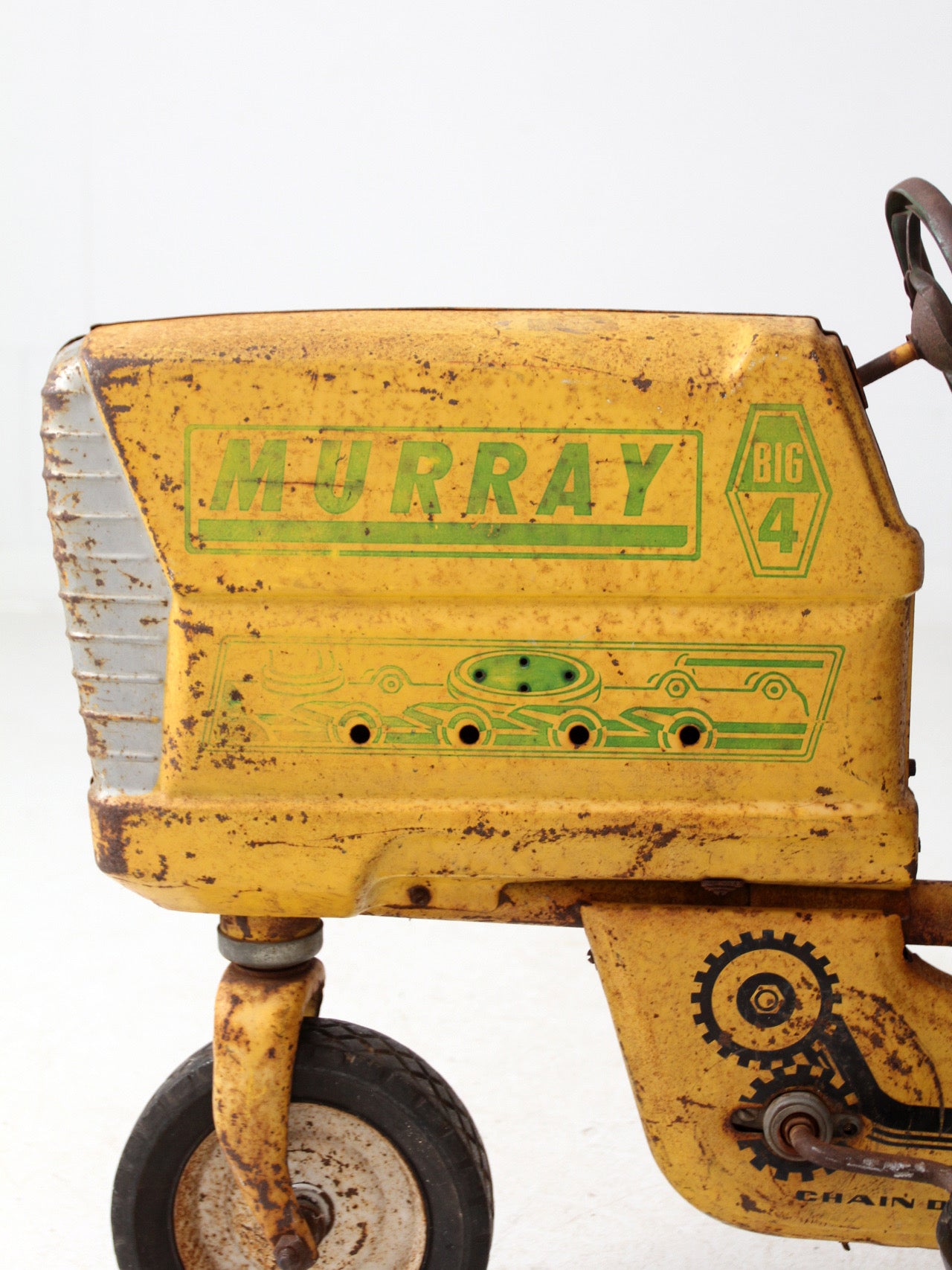 1950s Murray Big 4 pedal tractor