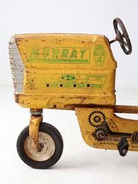 1950s Murray Big 4 pedal tractor