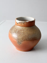 vintage studio pottery vase